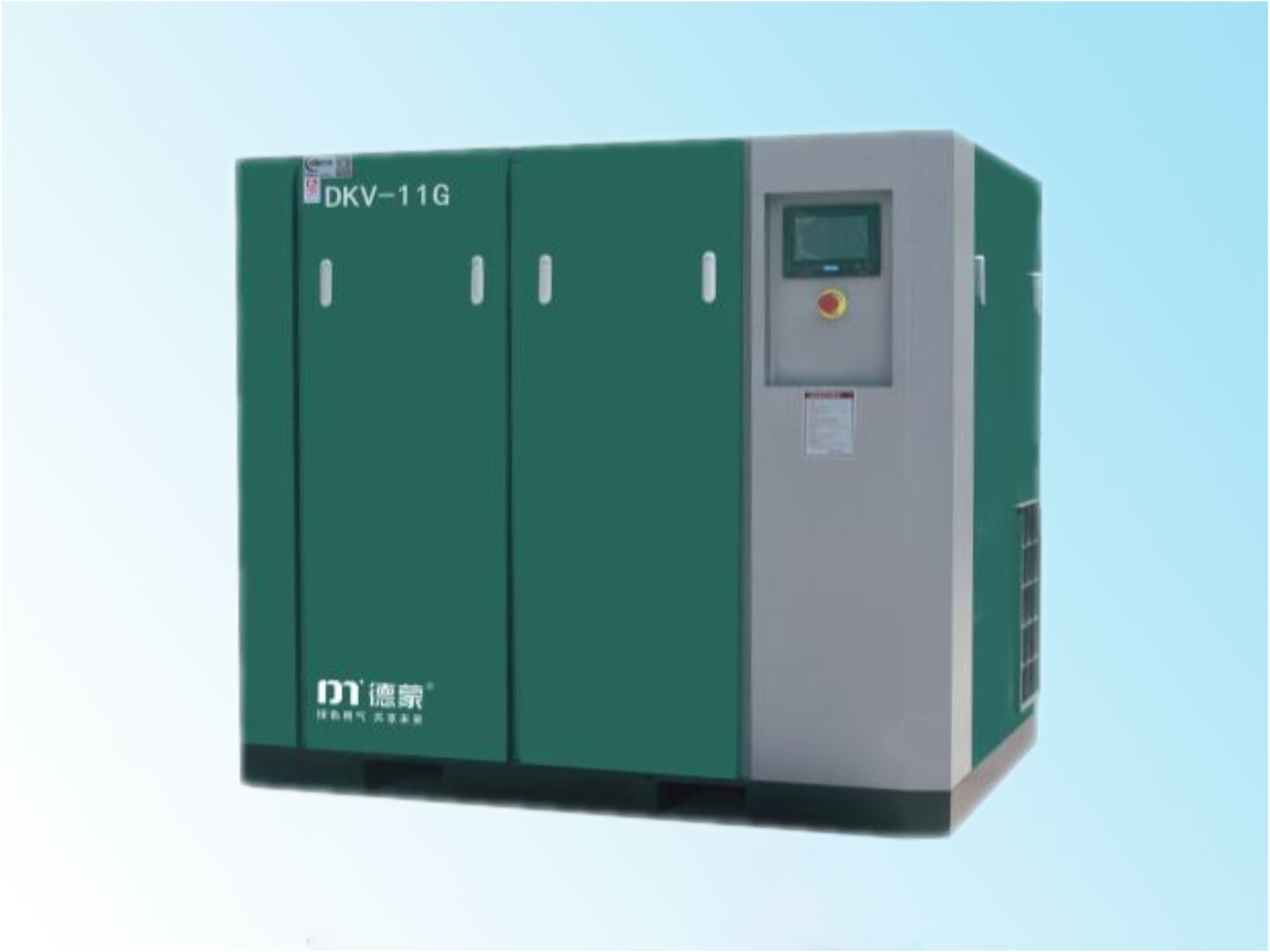 永磁变频微油螺杆真空泵产品图